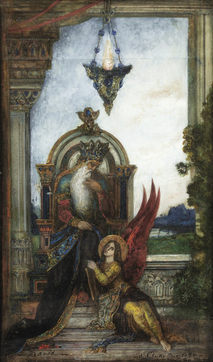 King David by Gustave Moreau