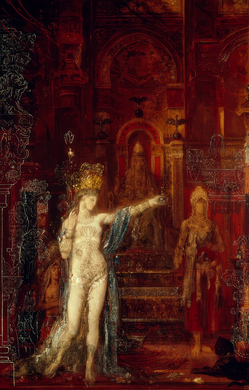 Salome Dancing by Gustave Moreau