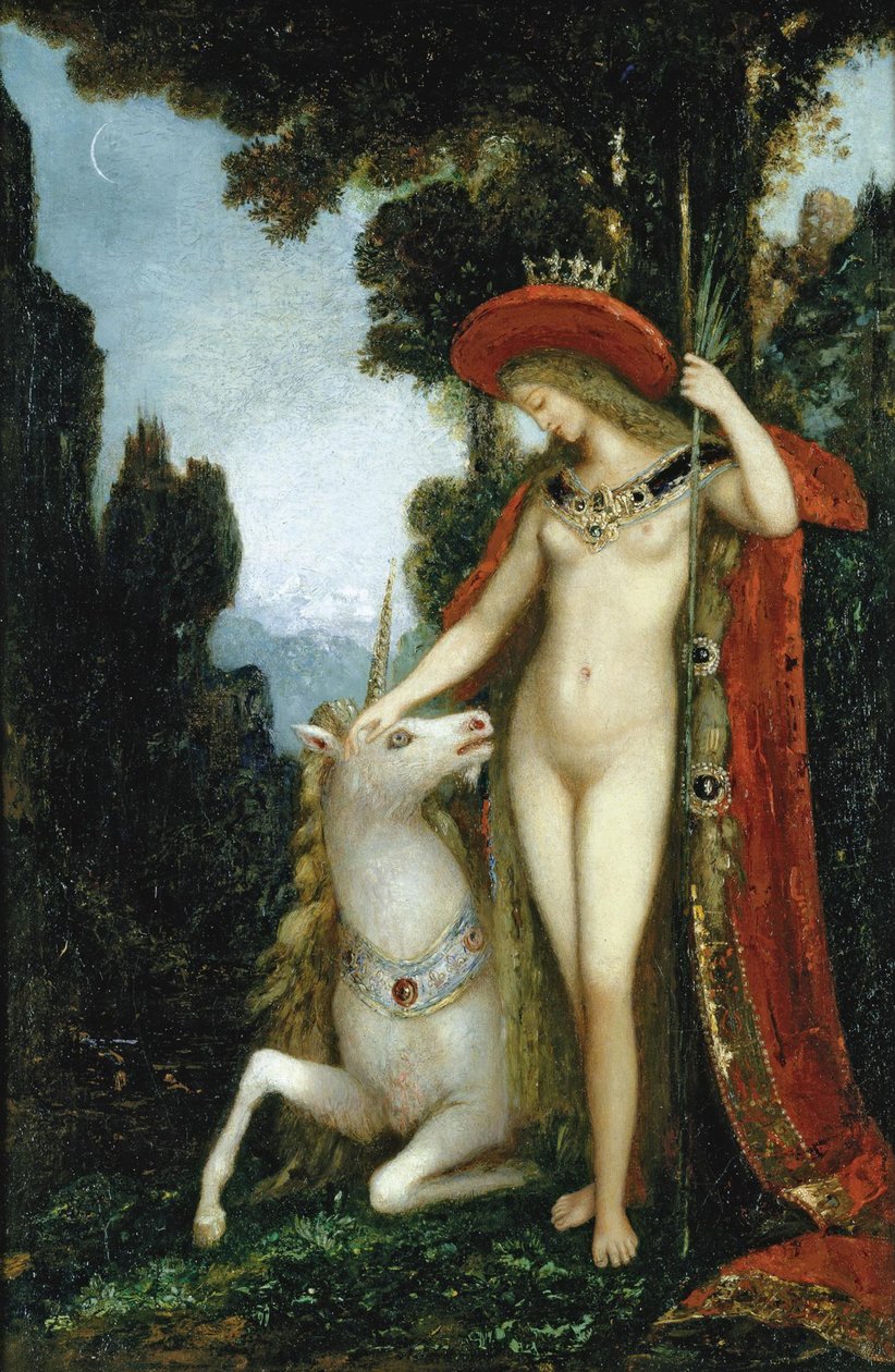 The Unicorn by Gustave Moreau