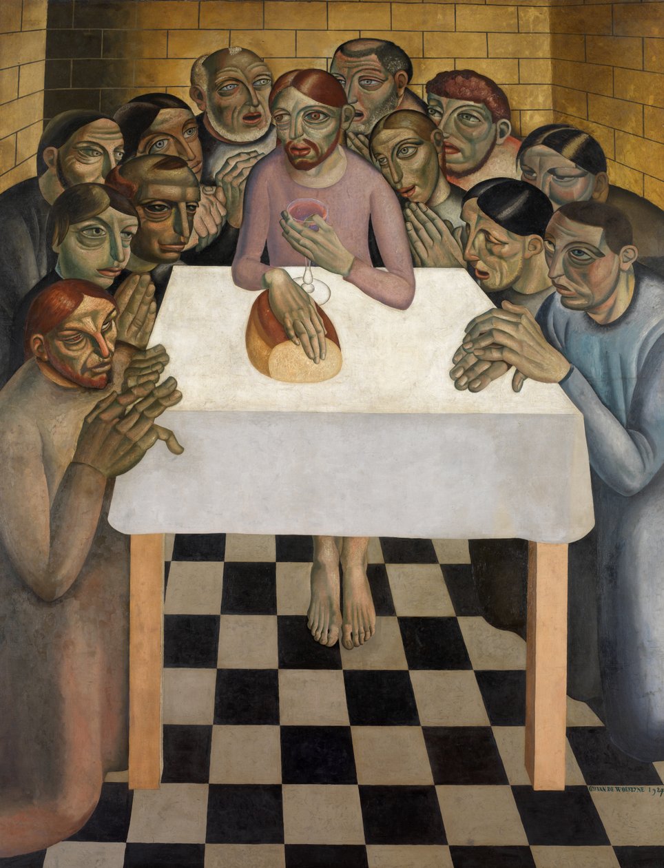 The Last Supper by Gustave Van de Woestyne