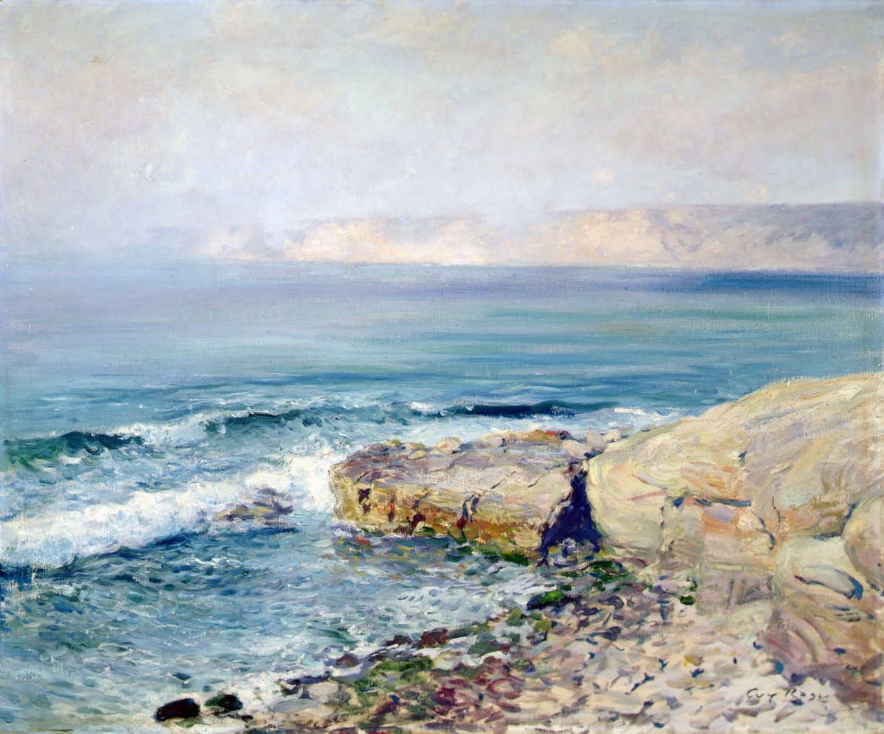 Incoming Fog by Guy Rose