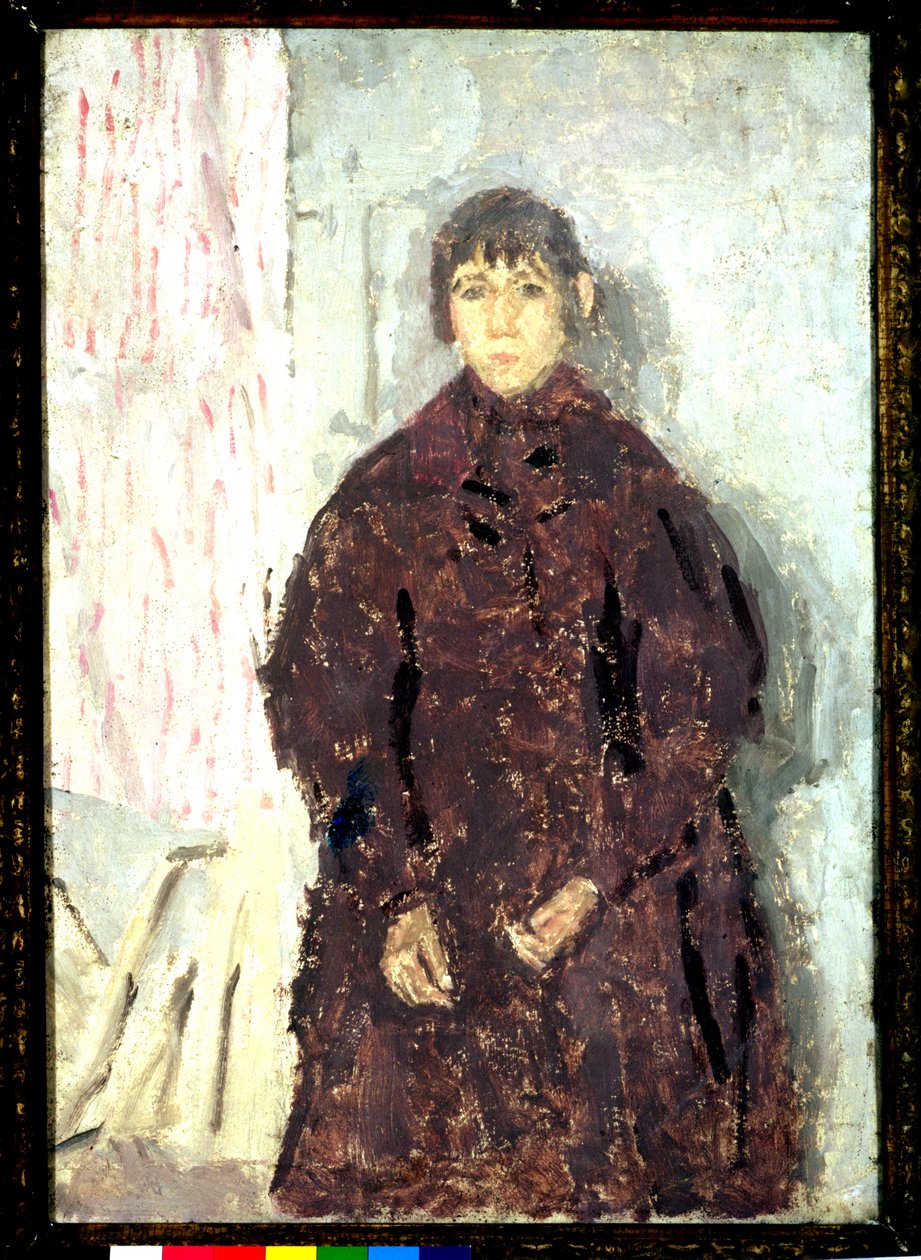 Girl in a Mulberry Dress by Gwen John