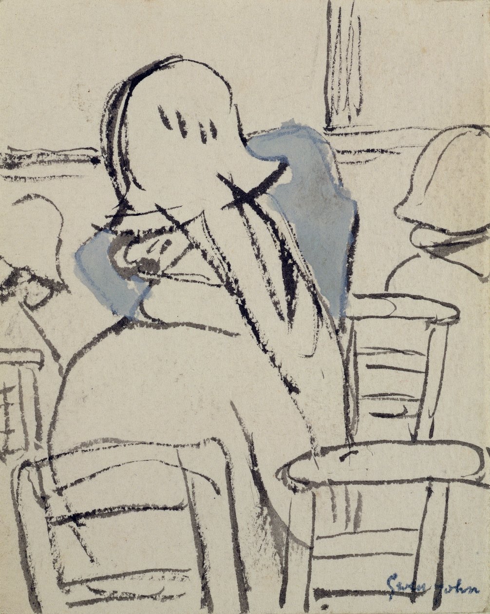 Girls in Church by Gwen John
