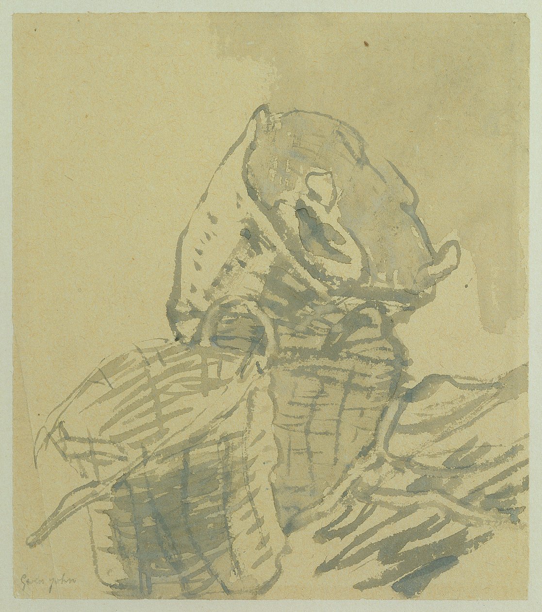 Fishermens Baskets by Gwen John