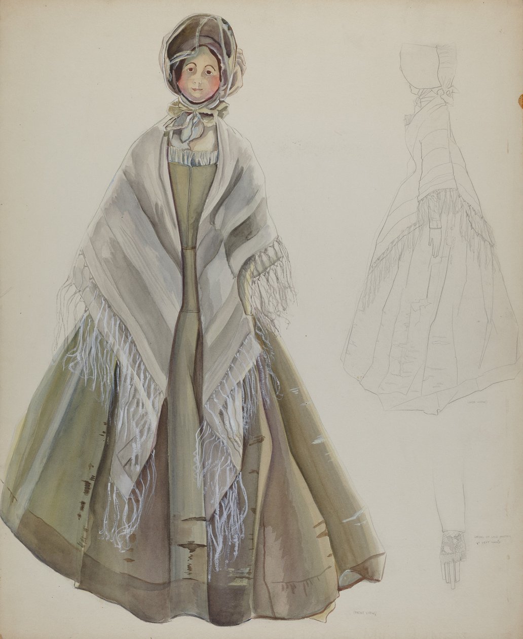 Quaker Doll by Gwyneth King