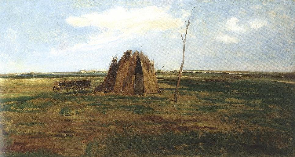 Landscape by Gyula Agghazy