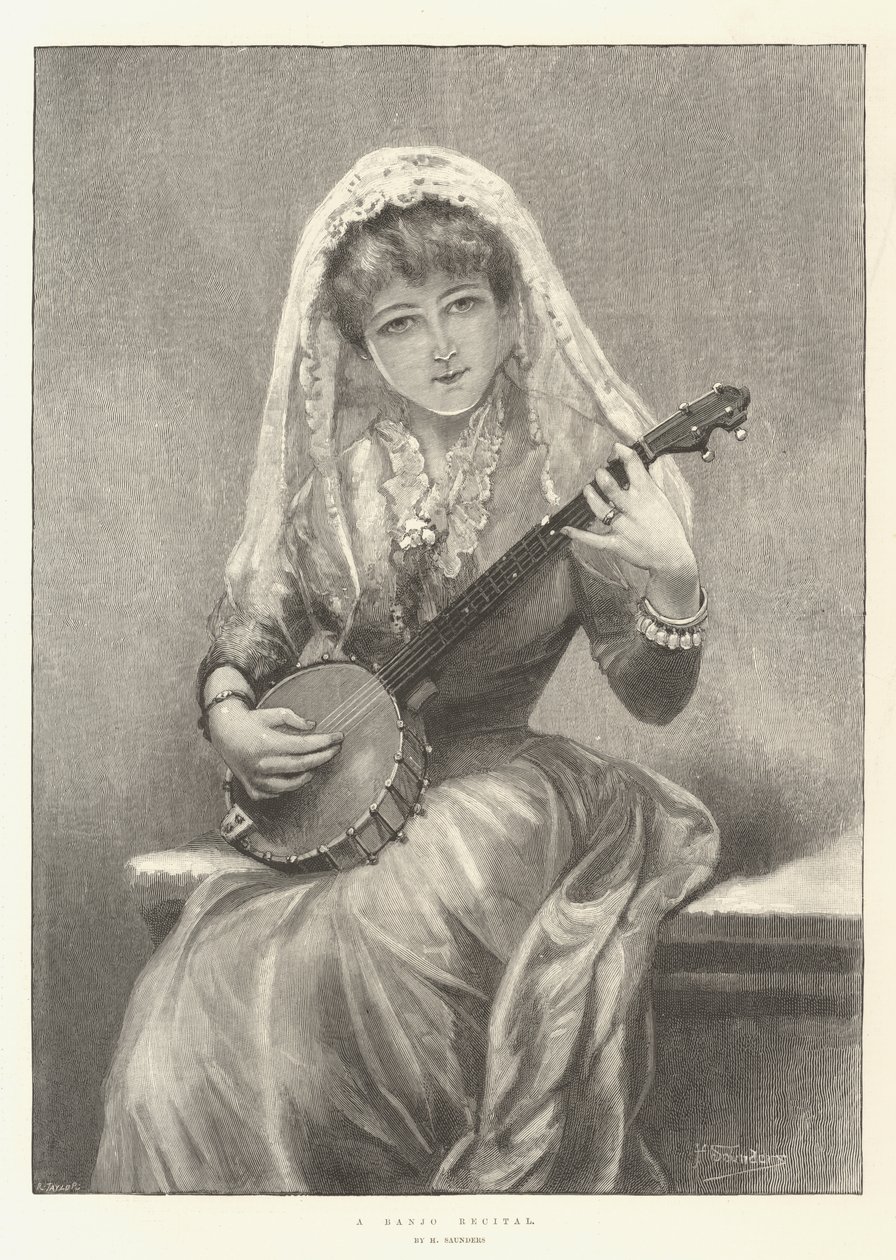 A Banjo Recital by H. Saunders