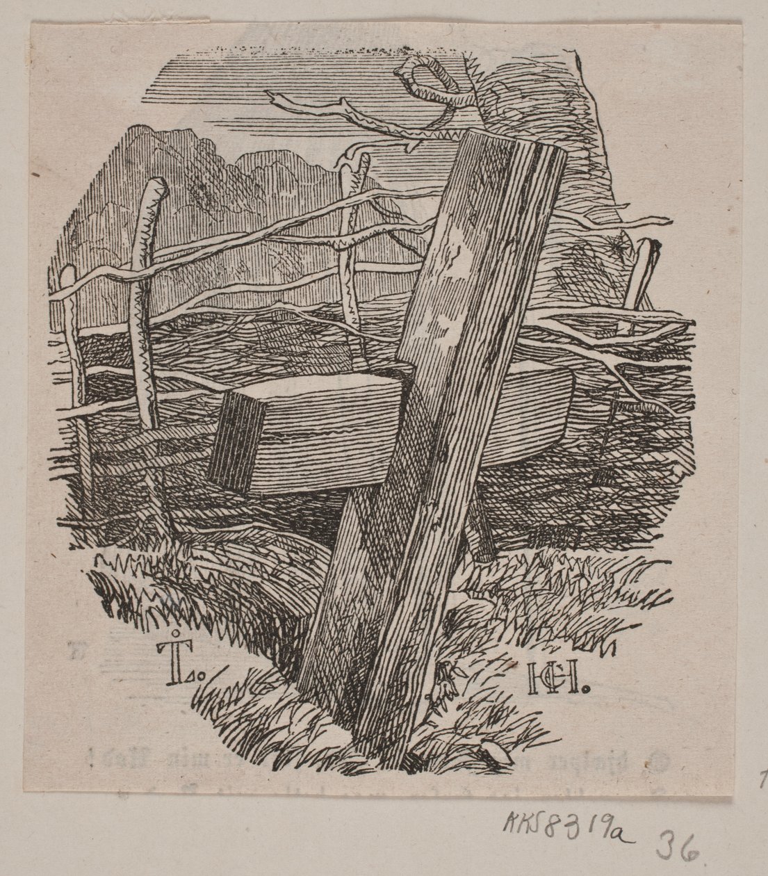 Vedby Cross by H. C. Henneberg