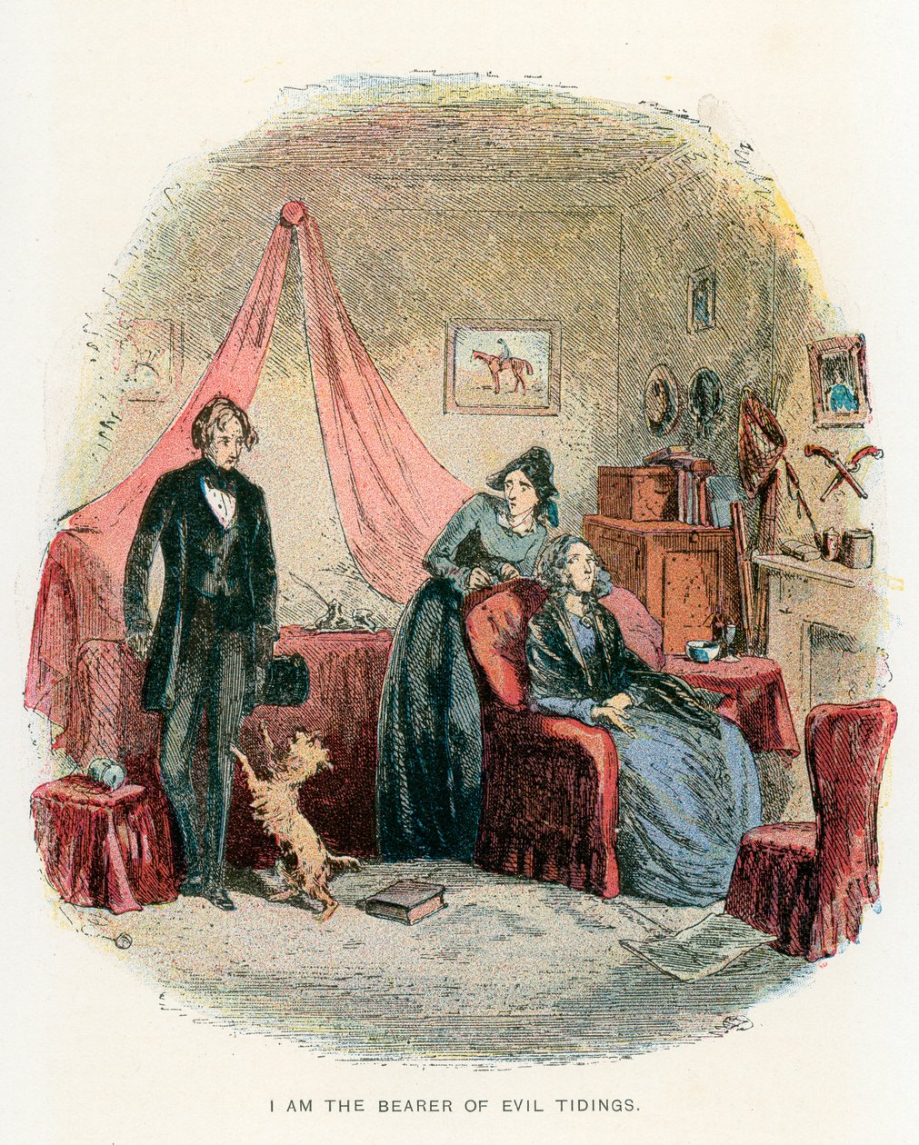 Illustration for David Copperfield by Hablot Knight Browne