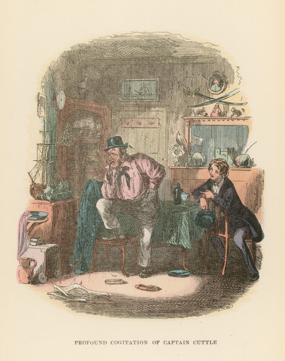 Illustration for Dombey and Son by Hablot Knight Browne