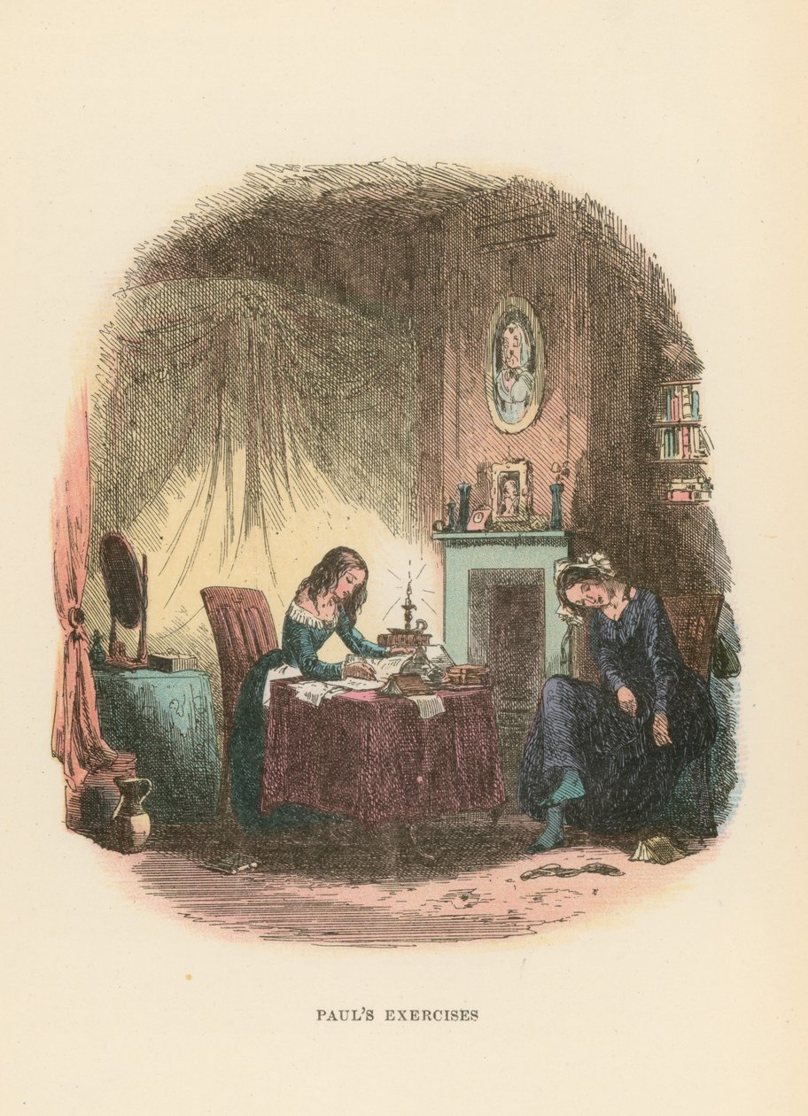 Illustration for Dombey and Son by Hablot Knight Browne