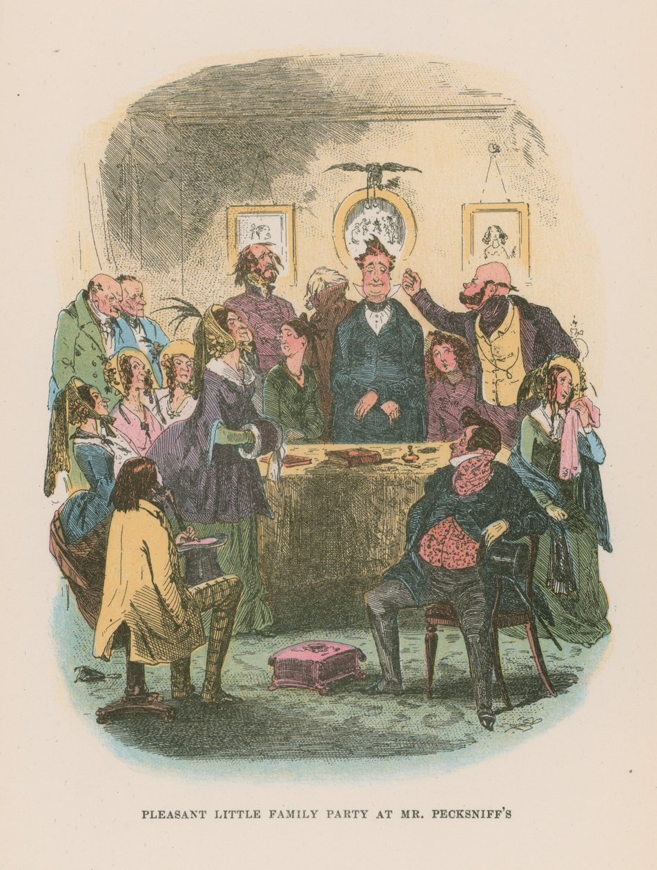 Illustration for Martin Chuzzlewit by Hablot Knight Browne