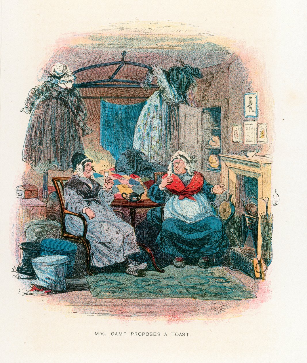 Illustration for Martin Chuzzlewit by Hablot Knight Browne