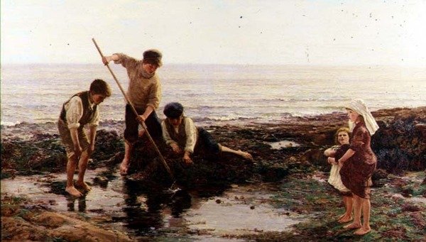 Prawning by Hamilton Macallum