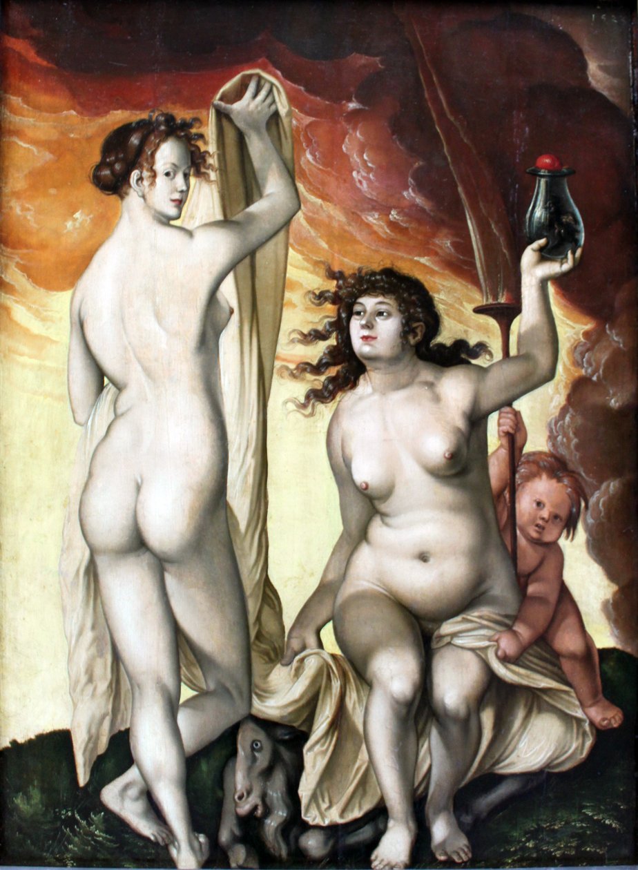 Two Witches by Hans Baldung Grien