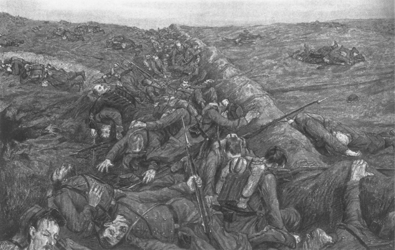 The Destruction by Hans Baluschek