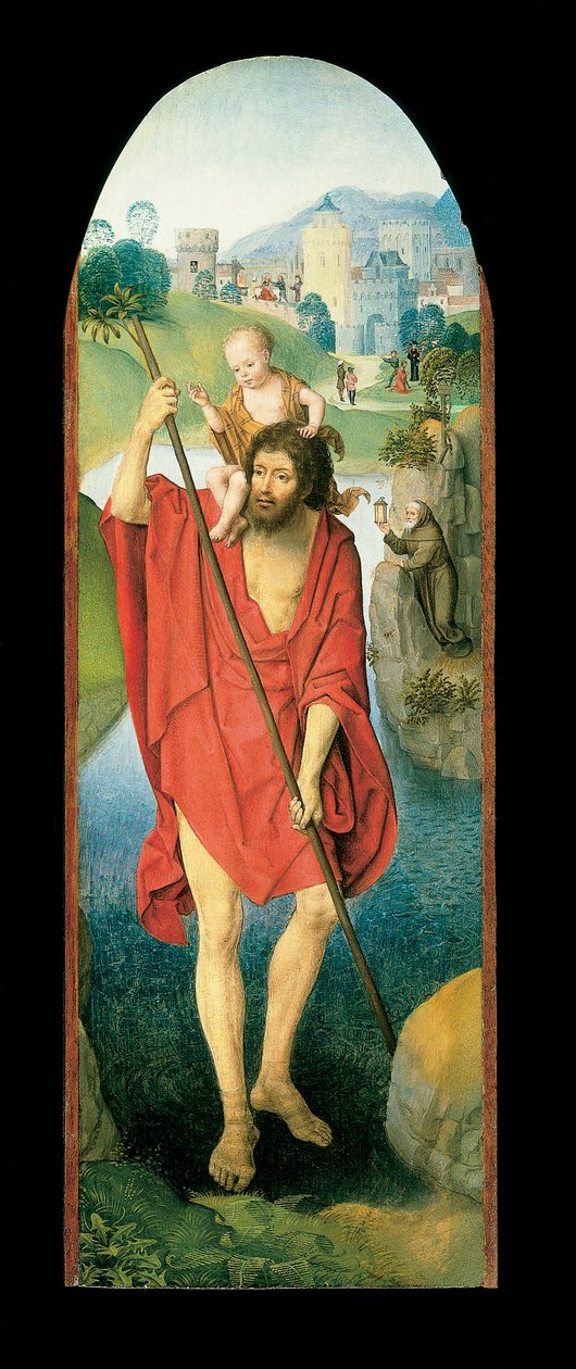 Saint Christopher by Hans Memling
