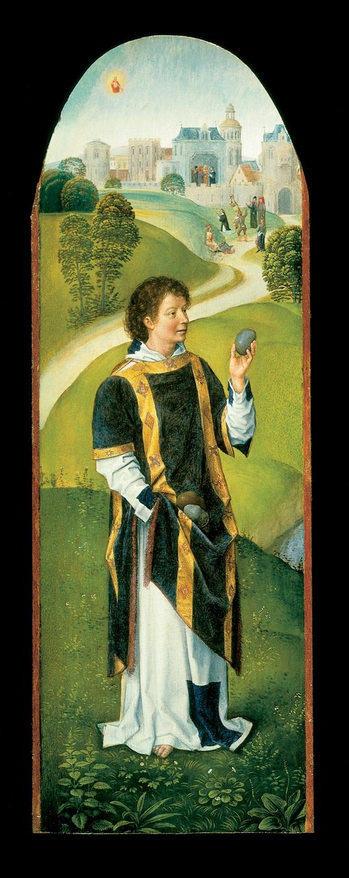 Saint Stephen by Hans Memling
