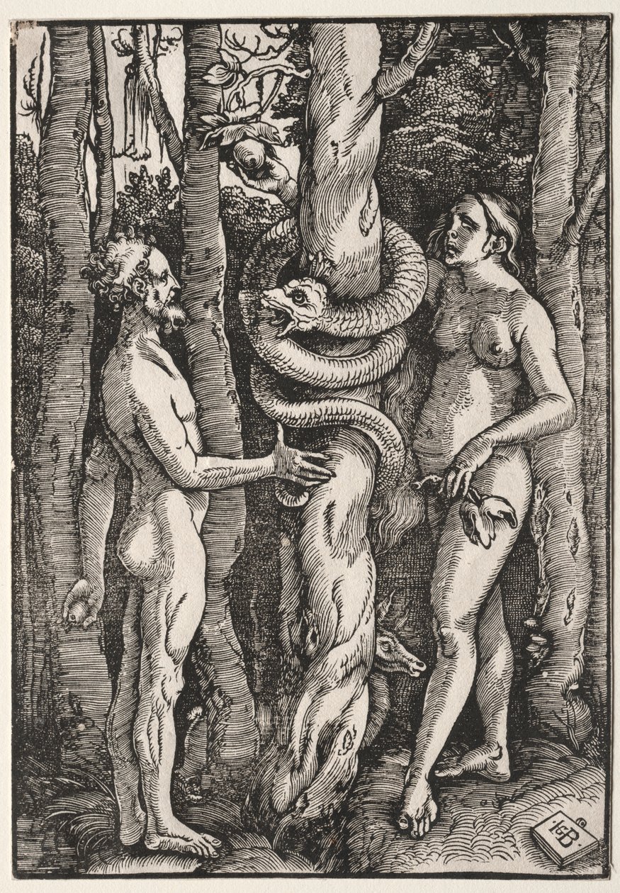 Adam and Eve by Hans Baldung