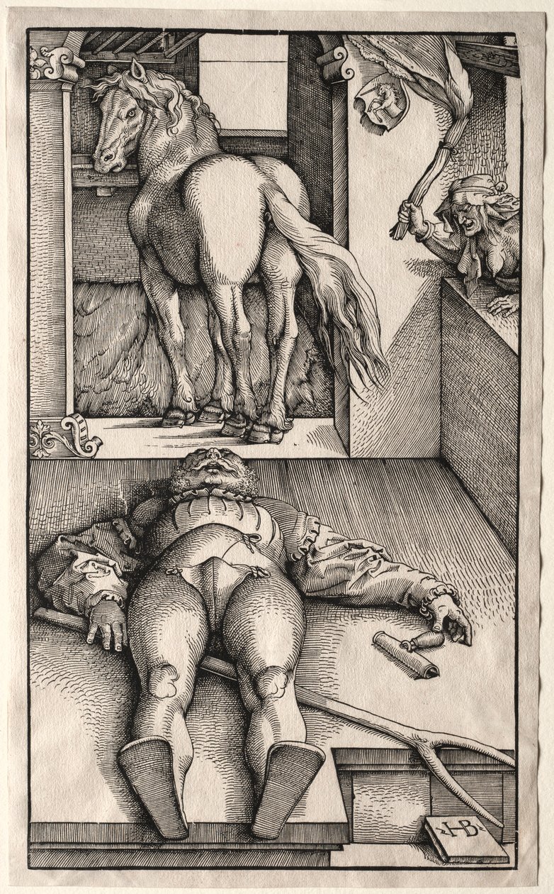 The Bewitched Groom by Hans Baldung