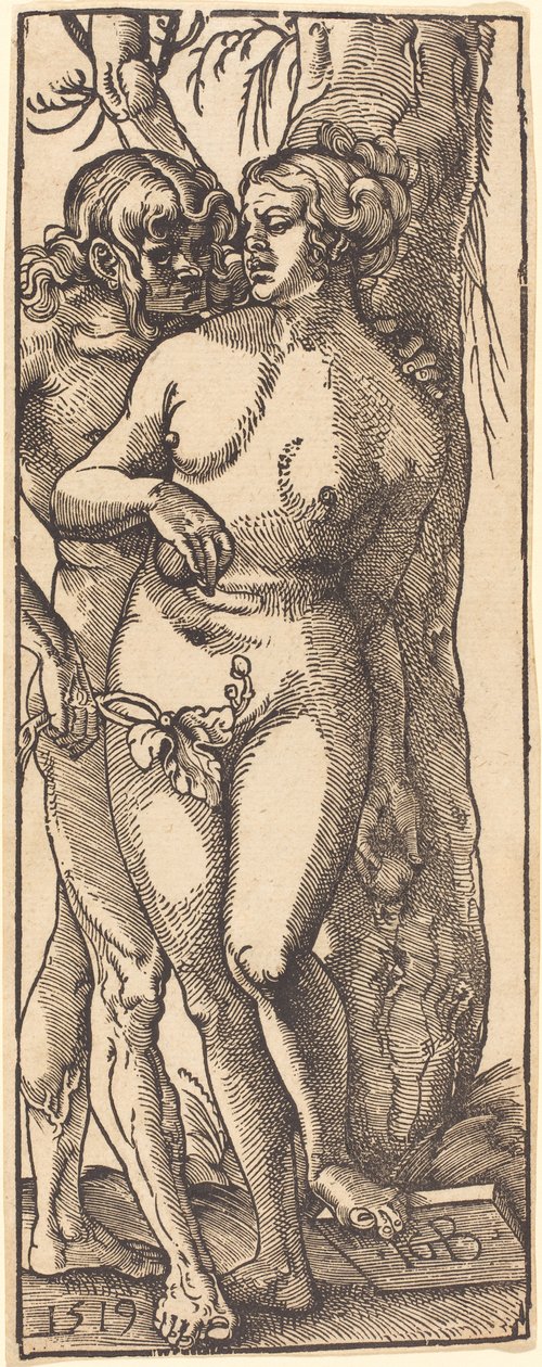 Adam and Eve by Hans Baldung Grien