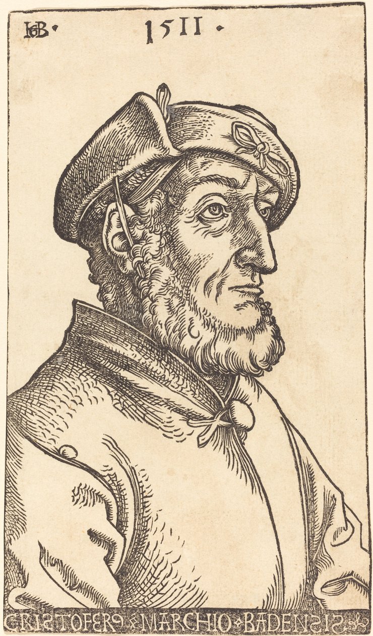 Christopher, Margrave of Baden by Hans Baldung Grien