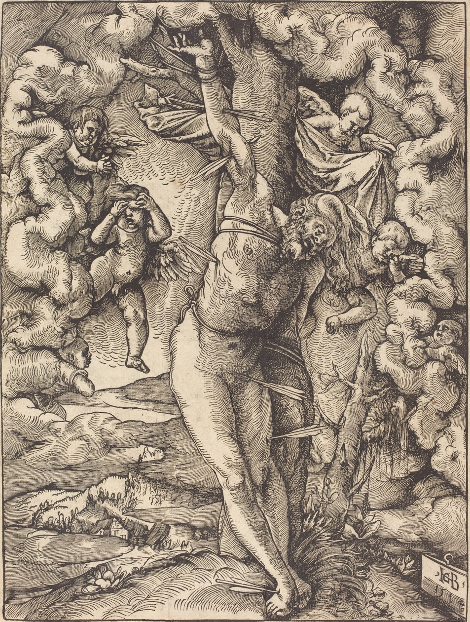 Saint Sebastian by Hans Baldung Grien