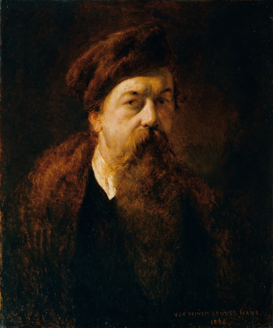 Self-Portrait by Hans Canon