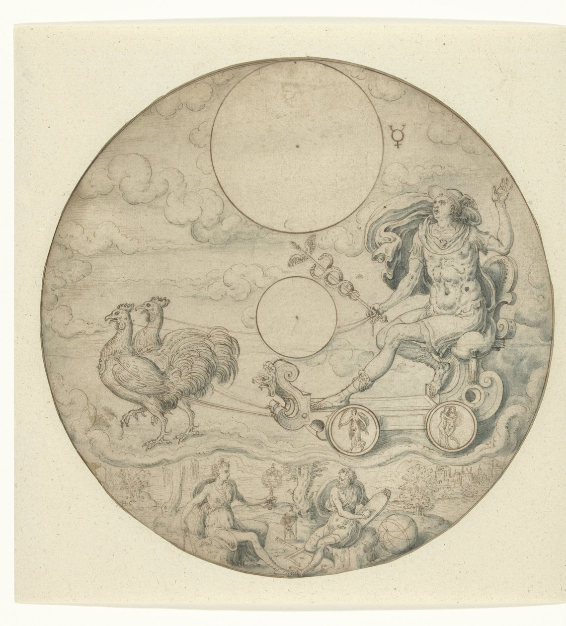 Planet Mercury by Hans Collaert (I)