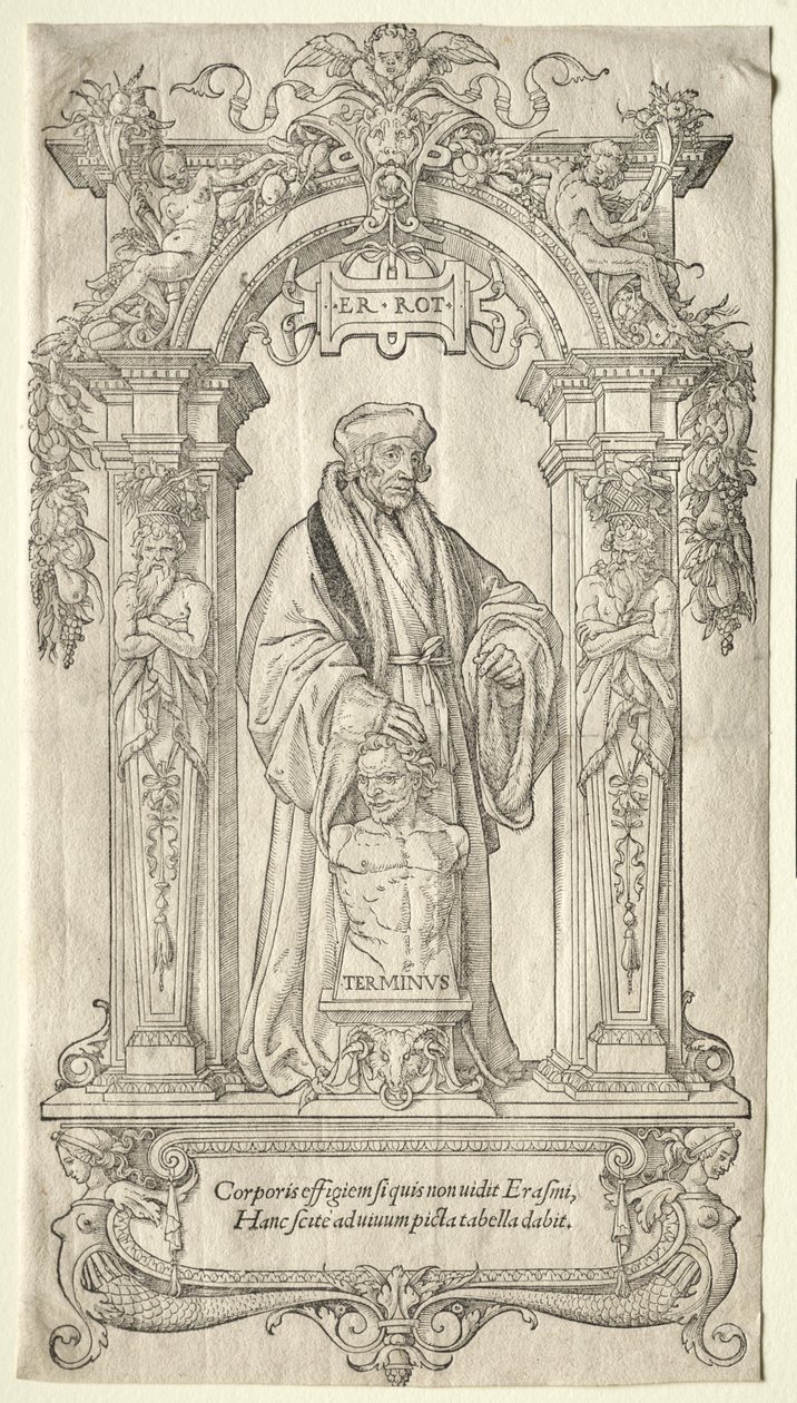 Erasmus of Rotterdam by Hans Holbein