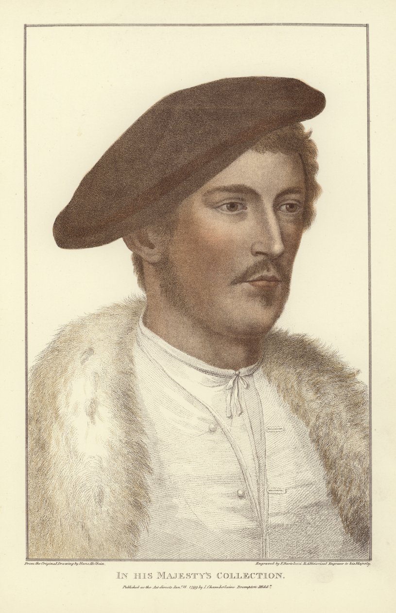 Anonymous man by Hans Holbein der Jüngere