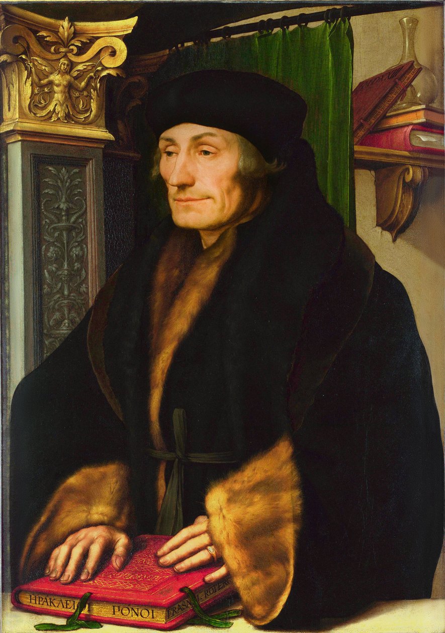 Erasmus by Hans Holbein der Jüngere