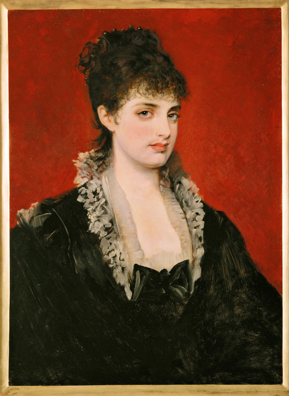 Anna von Waldberg by Hans Makart