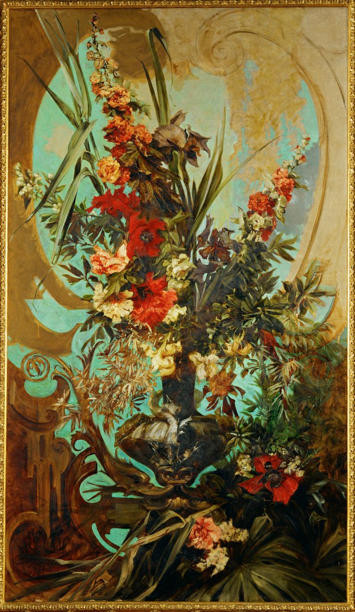 Flower Still-Life by Hans Makart