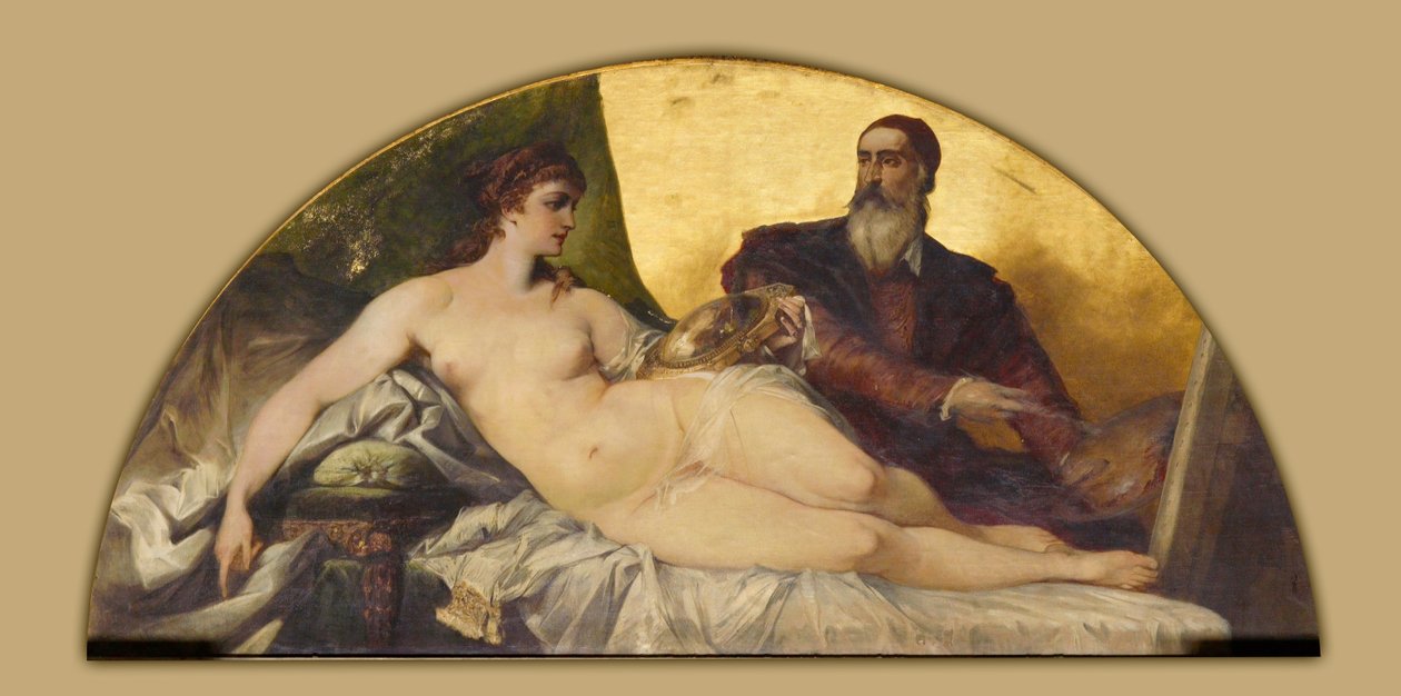 Titian by Hans Makart