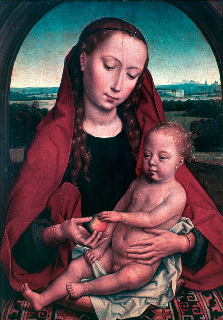 The Virgin and Child by Hans Memling