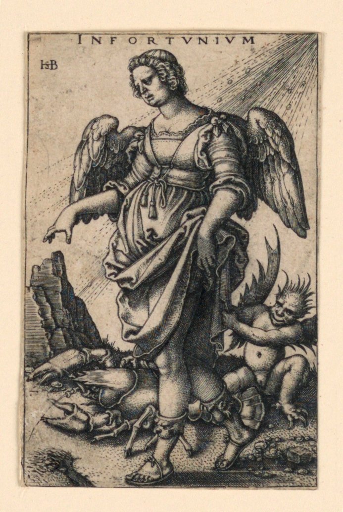 Misfortune by Hans Sebald Beham