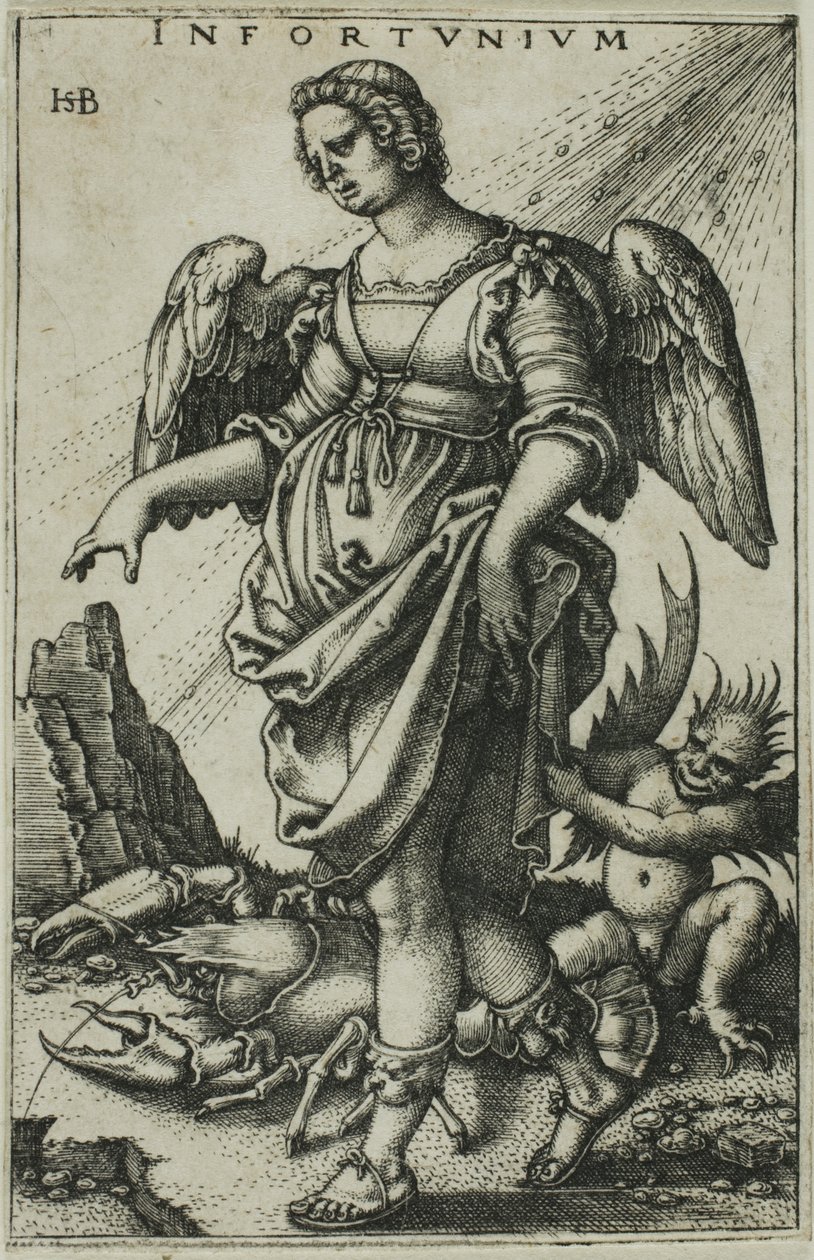 Misfortune by Hans Sebald Beham