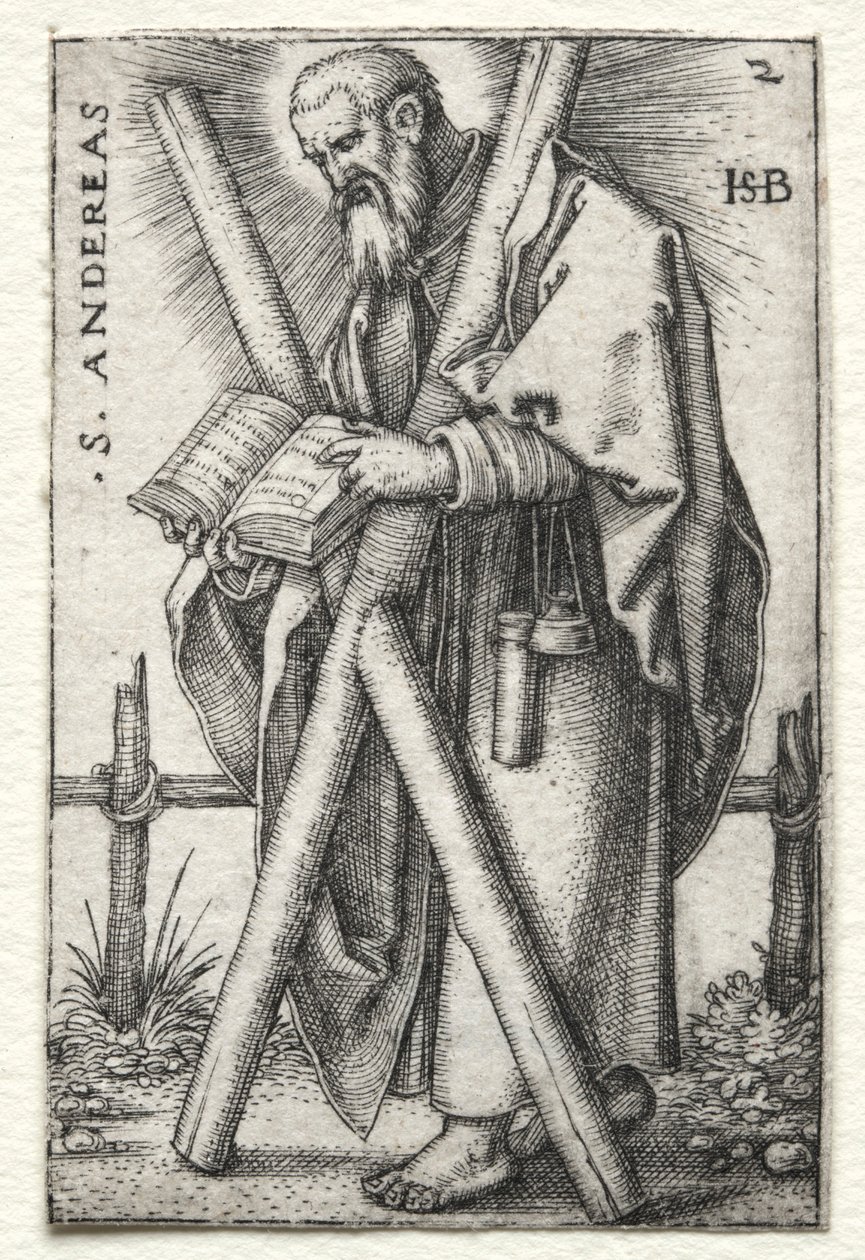St. Andrew by Hans Sebald Beham
