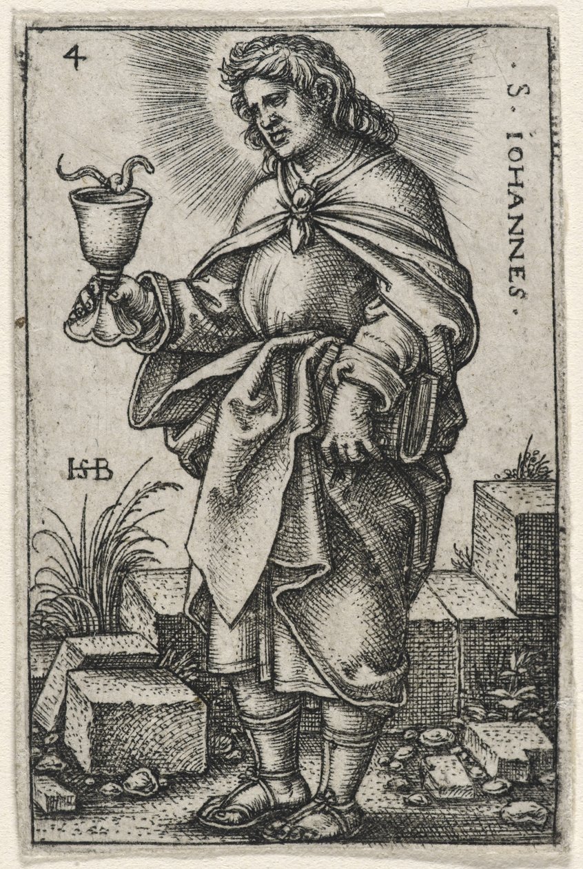 St. John, 1541-46 by Hans Sebald Beham