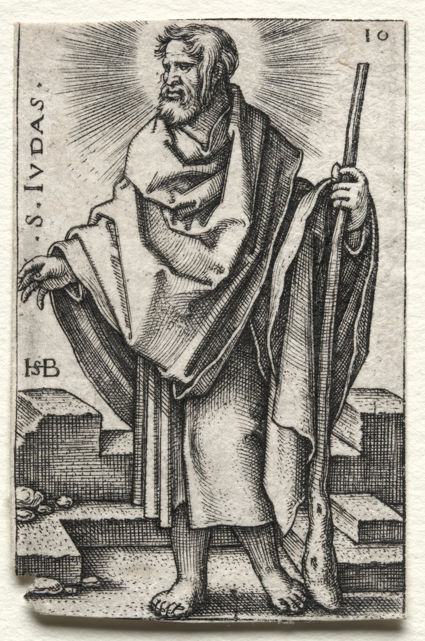 St. Judas by Hans Sebald Beham