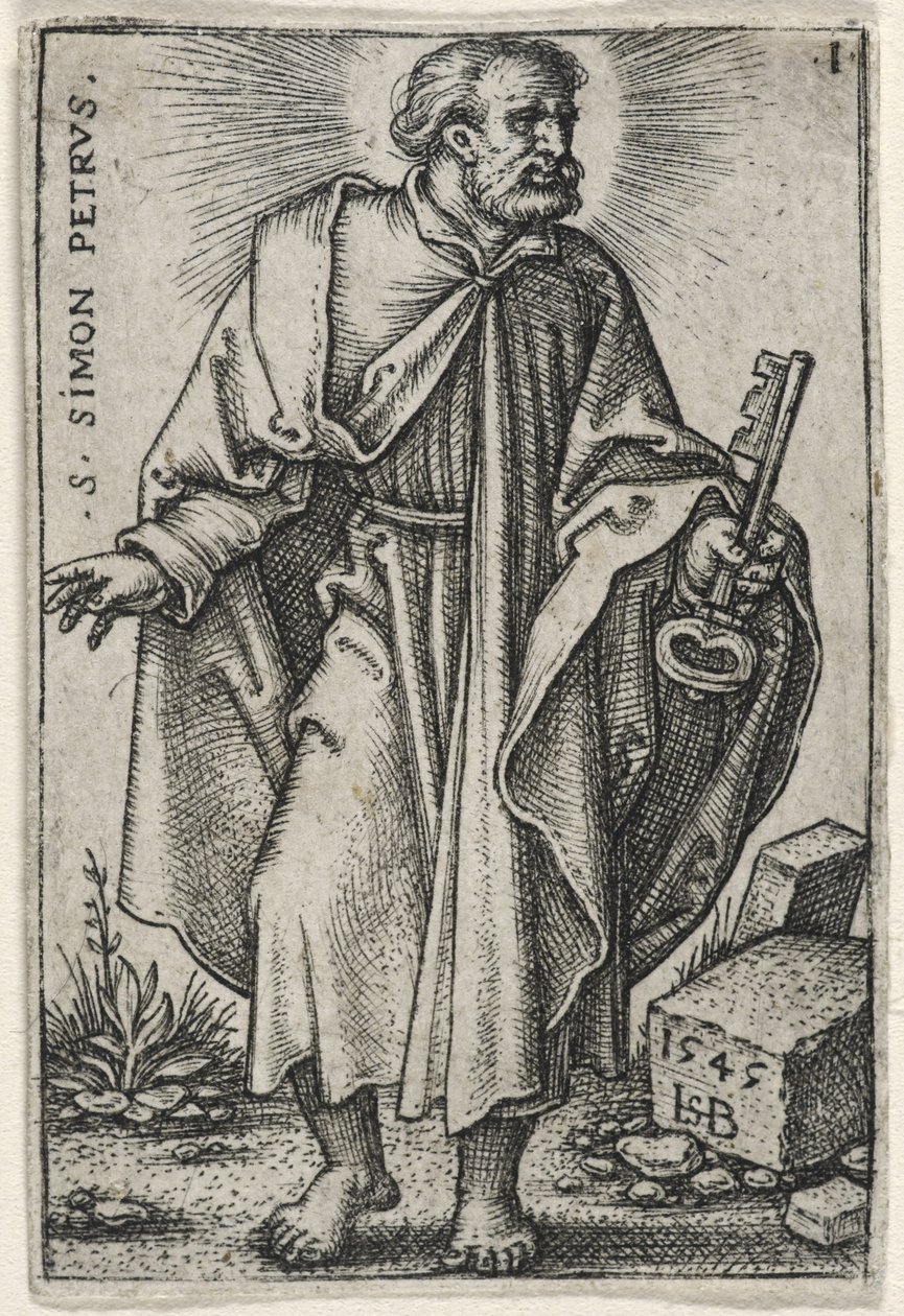 St. Peter, 1541-46 by Hans Sebald Beham