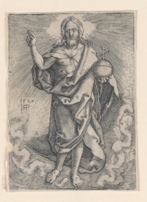 The Saviour by Hans Sebald Beham