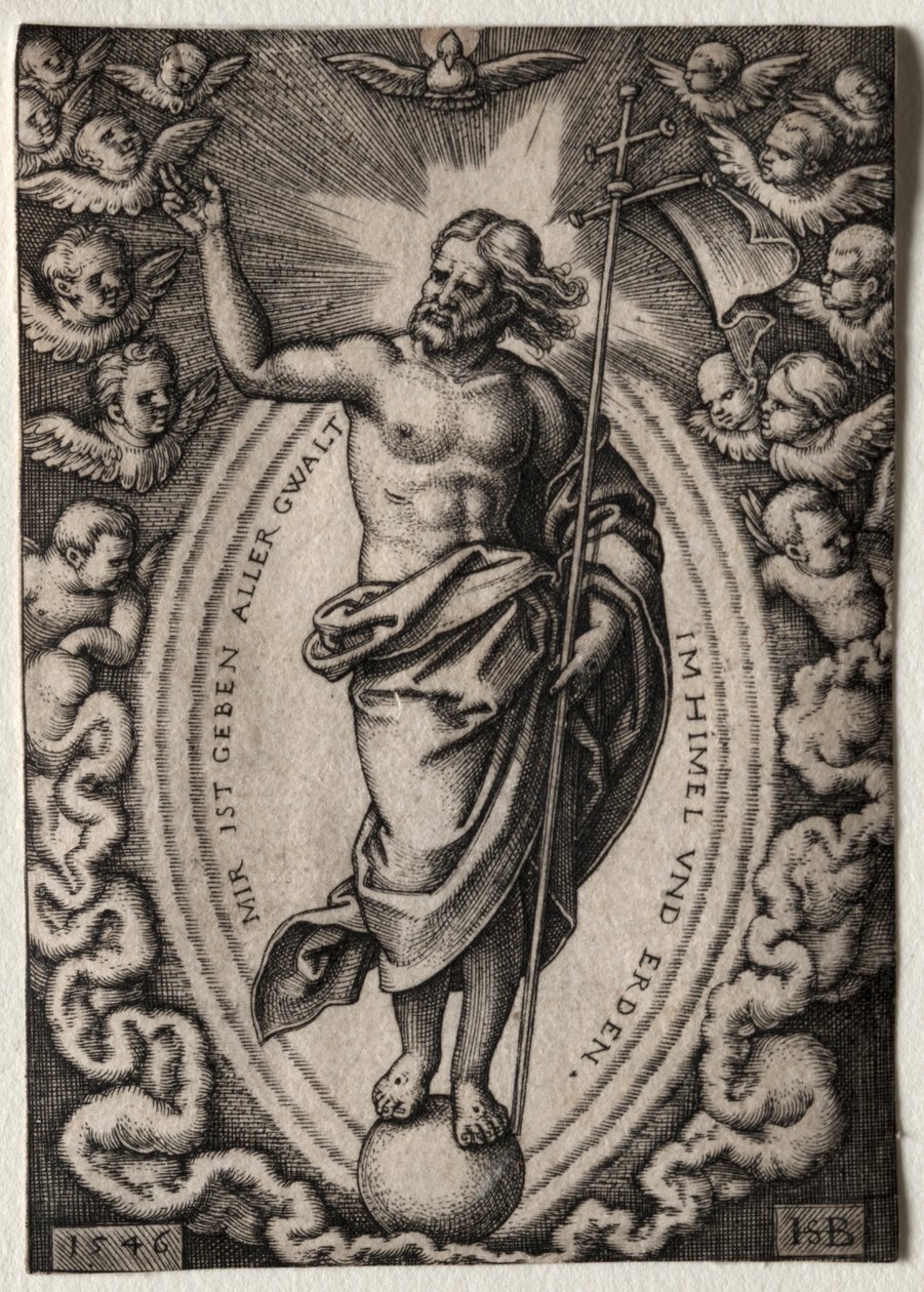 The Saviour by Hans Sebald Beham