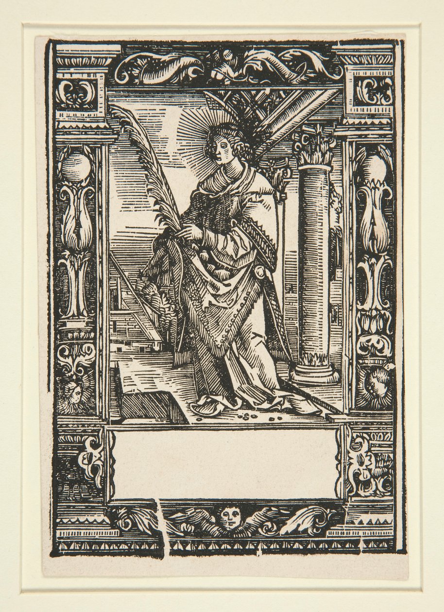 Saint Stephen by Hans Springinklee