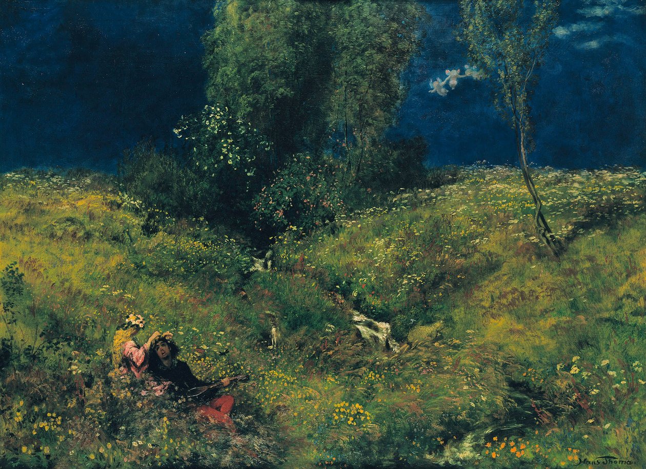 Summer, 1872 by Hans Thoma