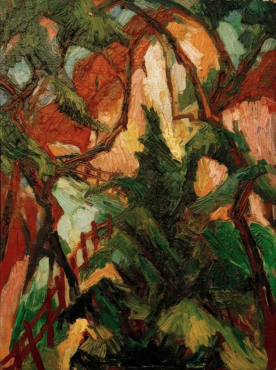 Red-Green by Hans Thuar