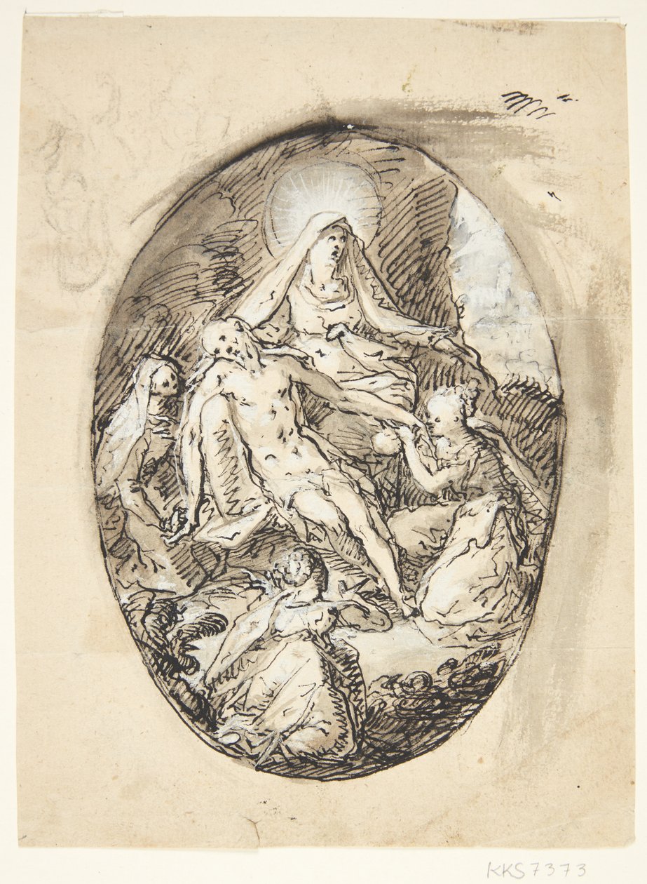 The Lamentation by Hans von Aachen