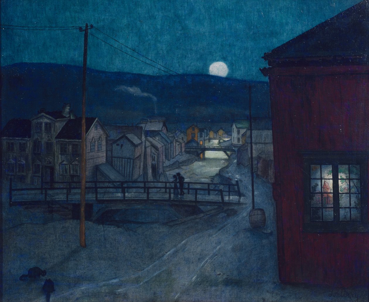 Elegy by Harald Oscar Sohlberg