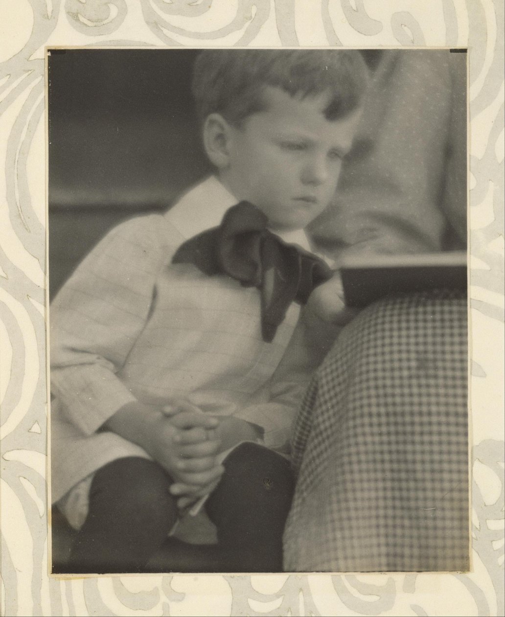 Lad with Bow Tie by Harry C. Rubincam